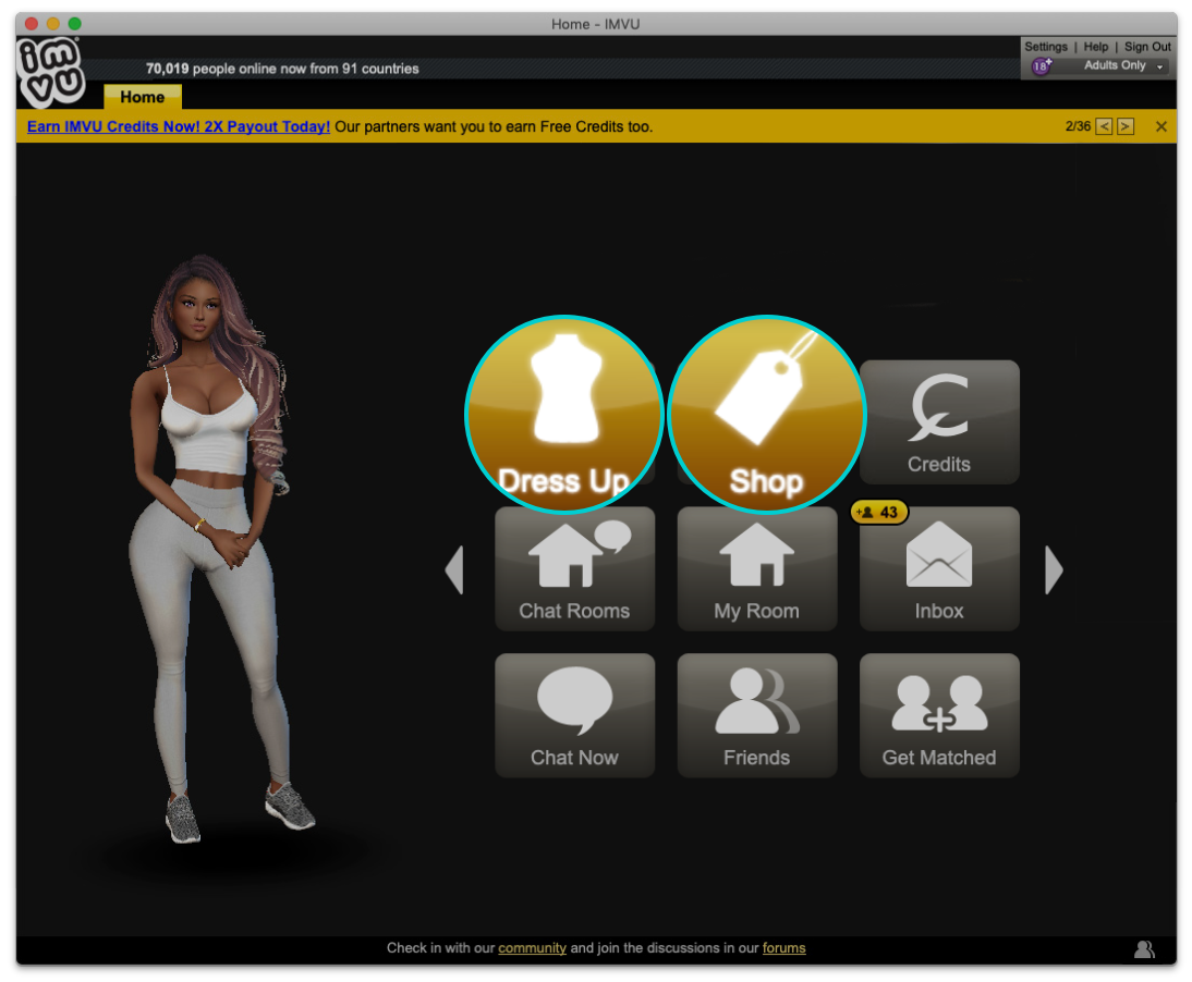 imvu apk old version unlimited money